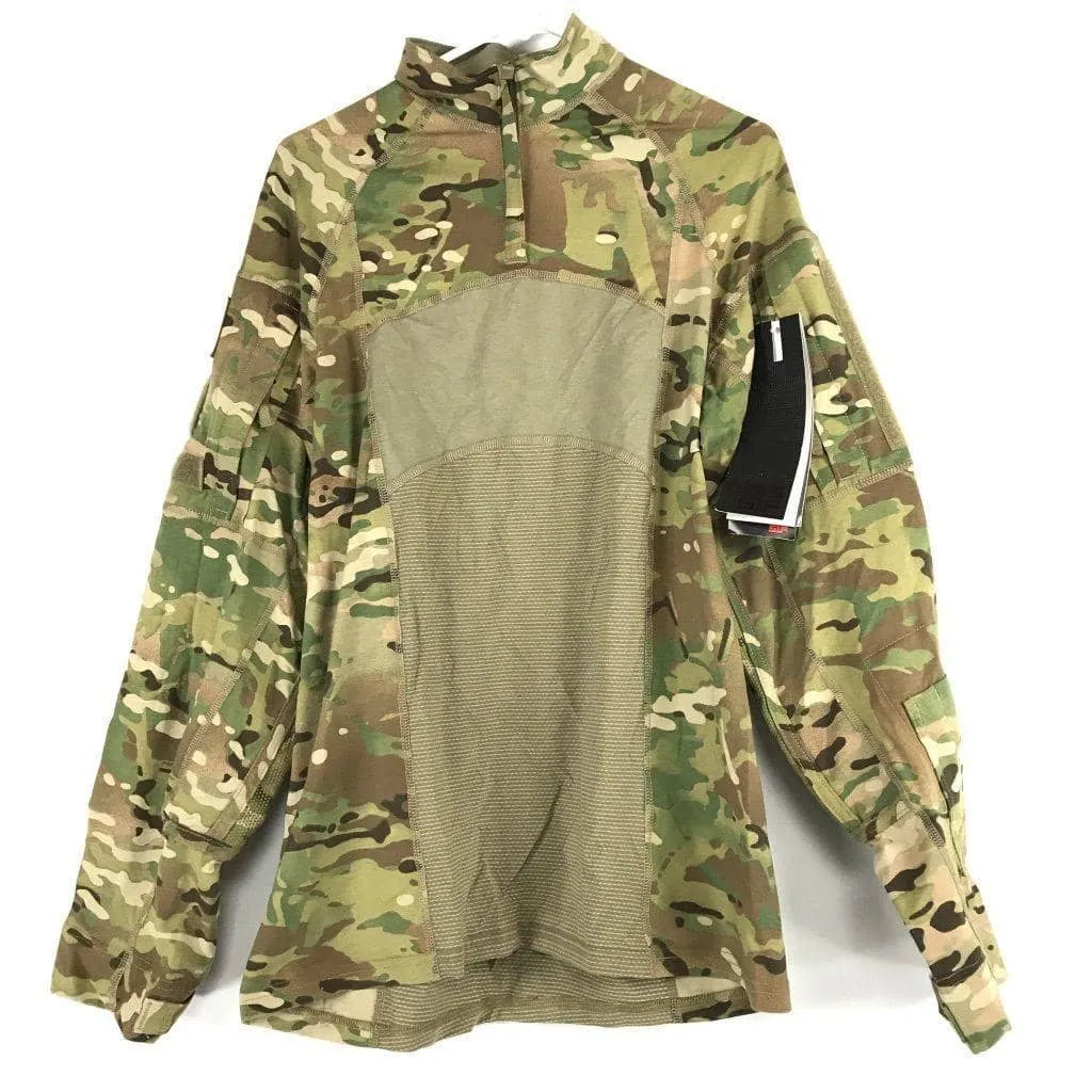 Army Combat Shirt USGI Massif OCP Multicam Shirts with Quarter Zip FR