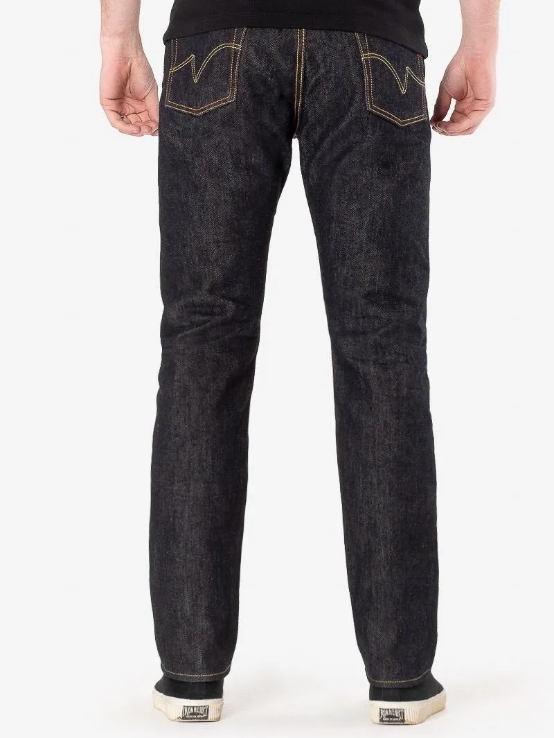 Iron heart Denim IH-888S-21 21oz Selvedge Denim Medium/High Rise Tapered Cut Jeans