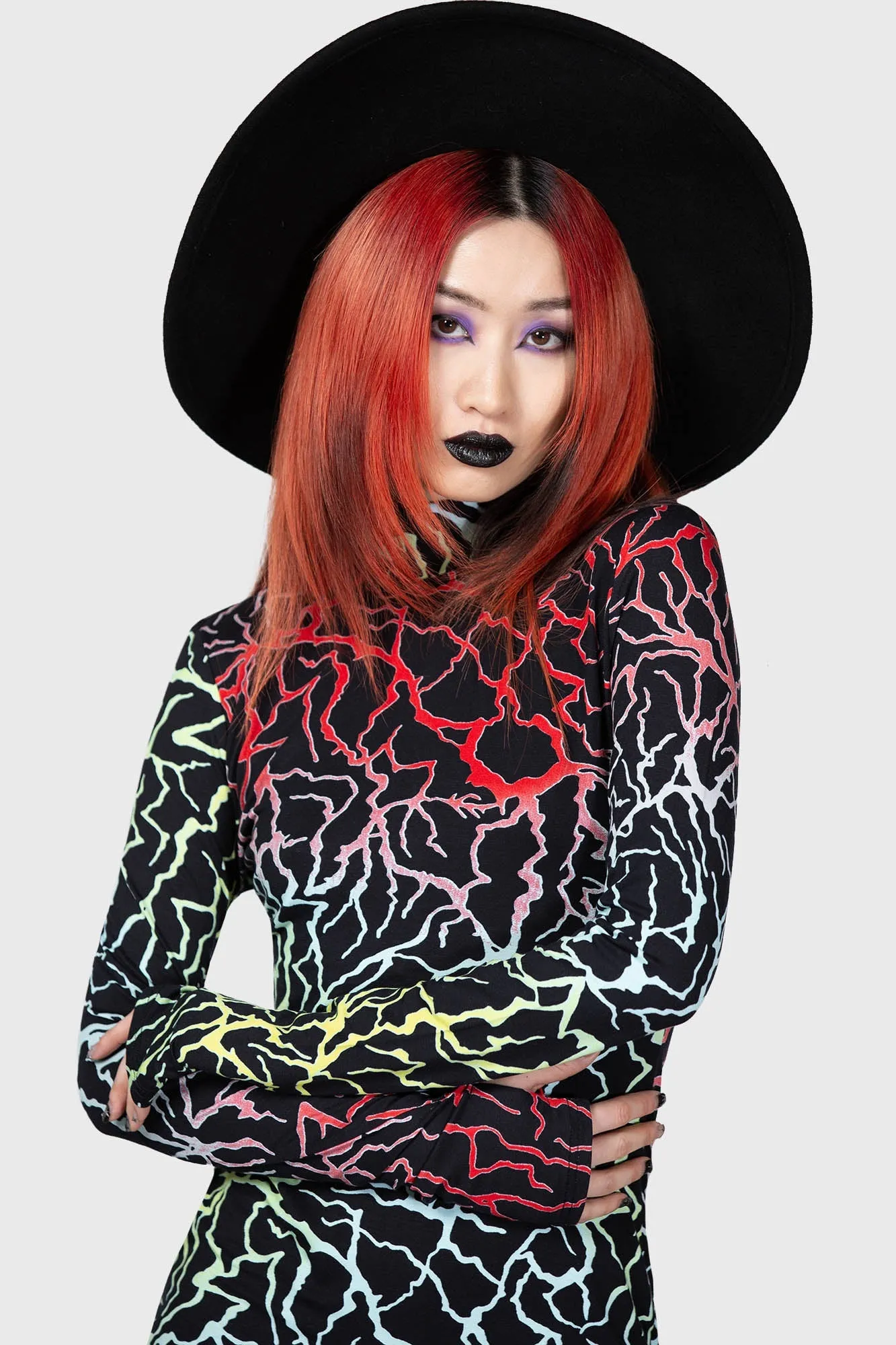 Raincloud Bodycon Dress - Resurrect