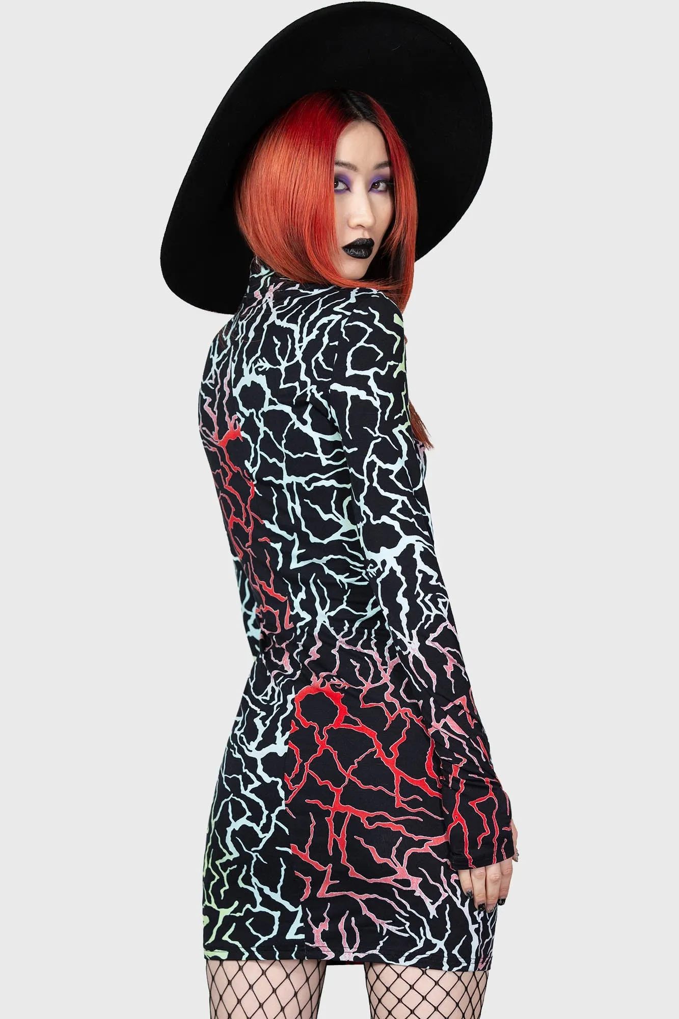 Raincloud Bodycon Dress - Resurrect