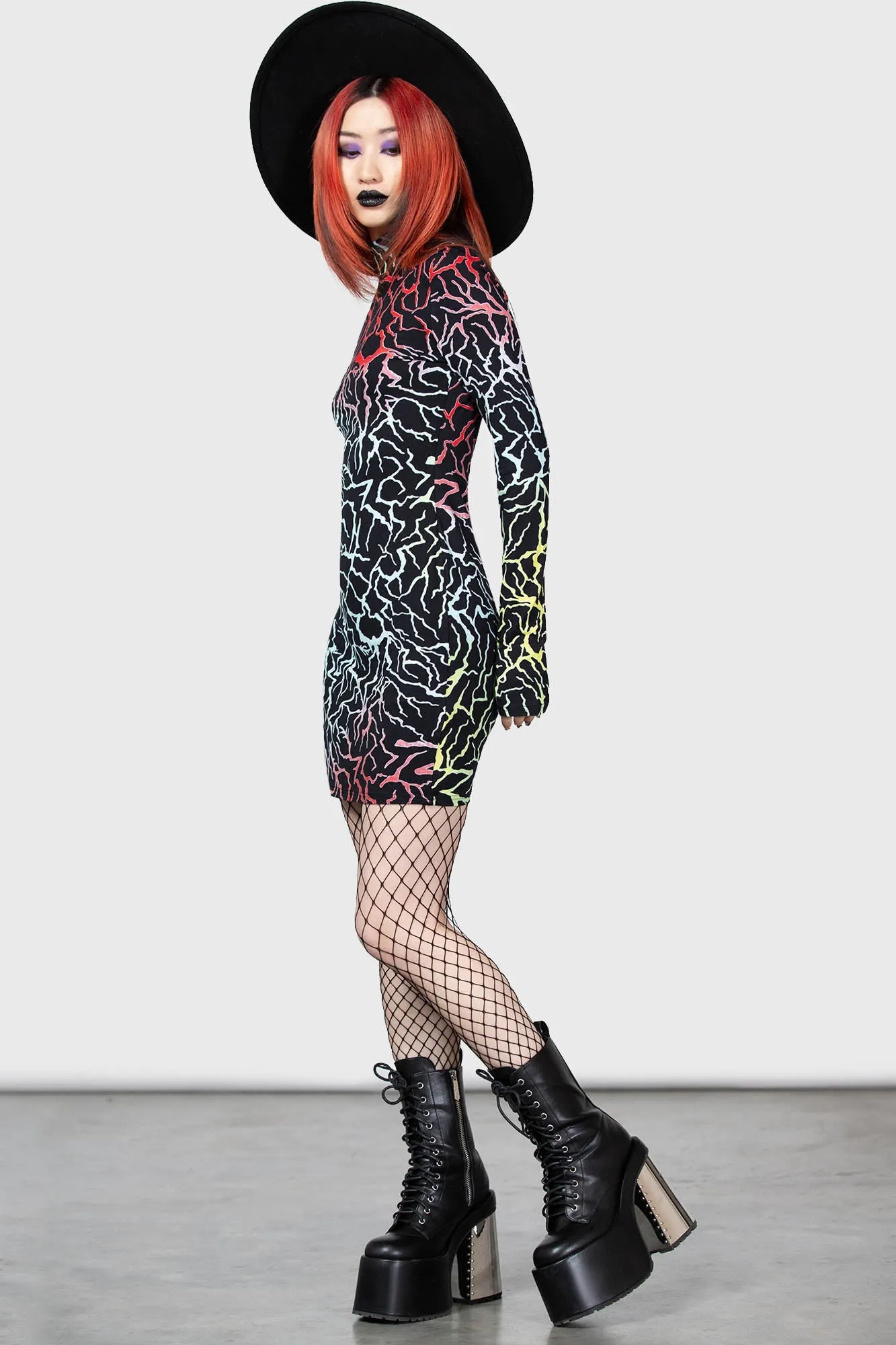 Raincloud Bodycon Dress - Resurrect