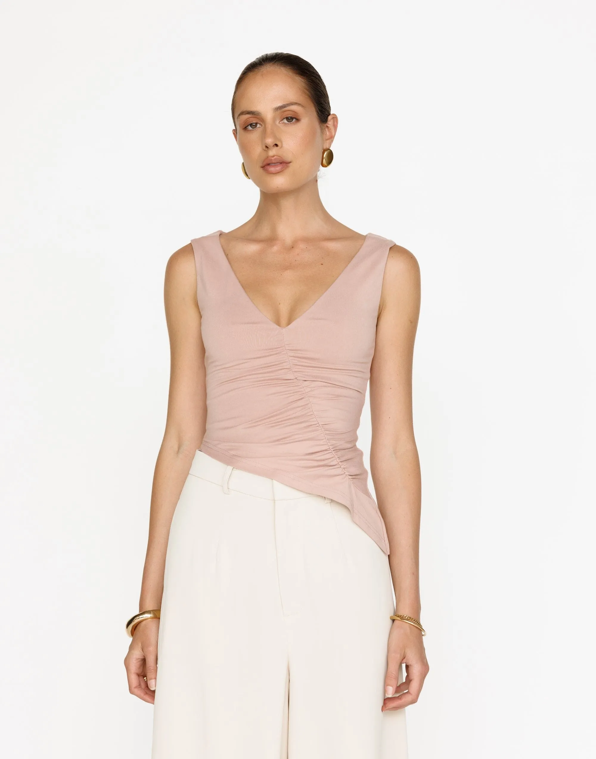 Viola Top (Dusty Pink)
